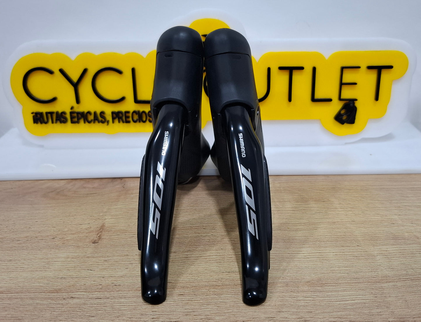 Manetas Ergopower Shimano 105 R7170 Electrónico Disco