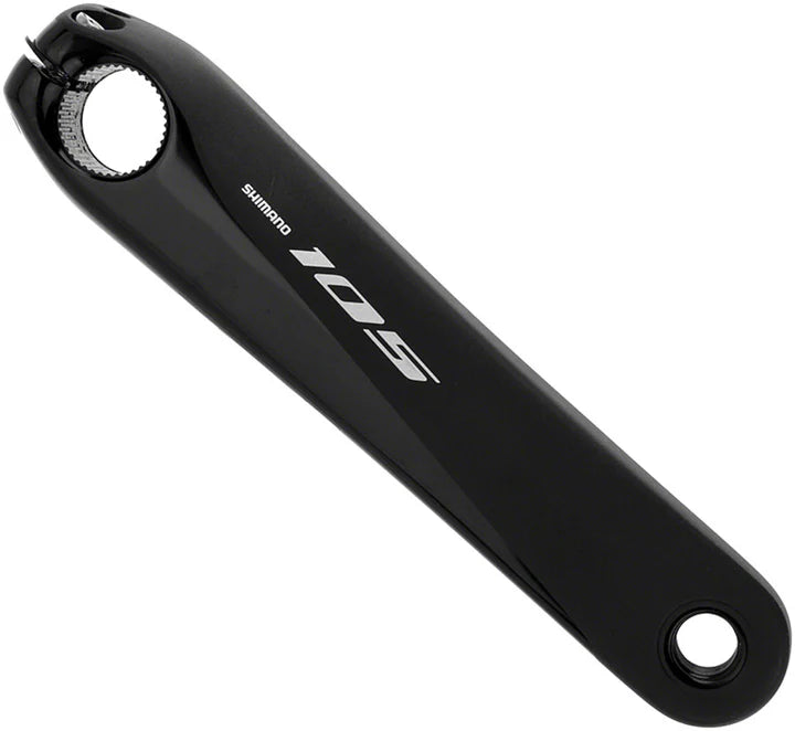 Lado izquierdo del juego de bielas shimano 105 R7000