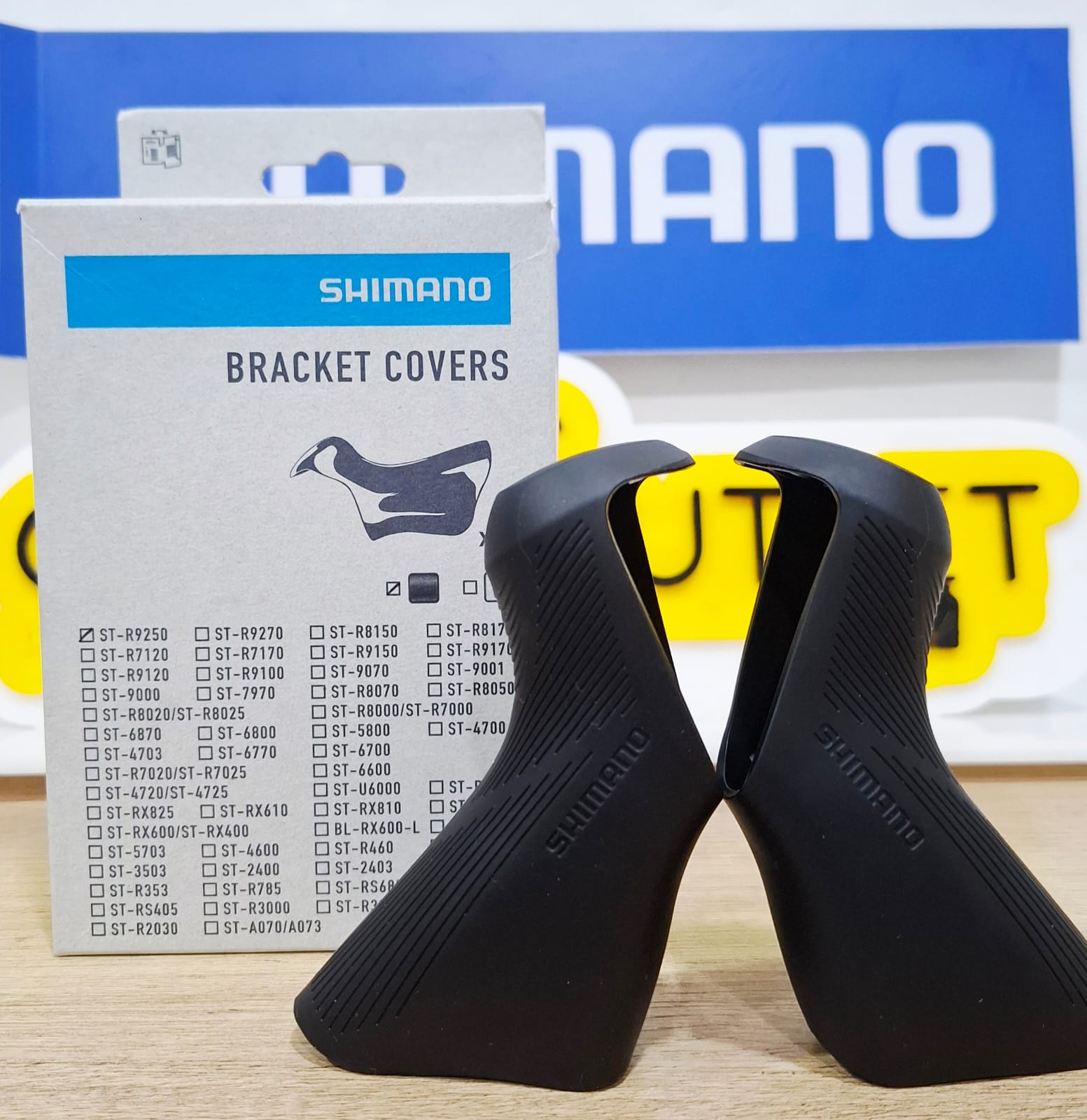 Cobertores de Manetas Shimano