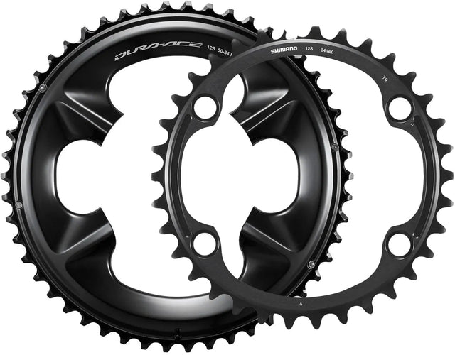 Platos coronillas marca Shimano para grupos de 12 velocidades Dura Ace R9270 52 36 50 34 54 40
