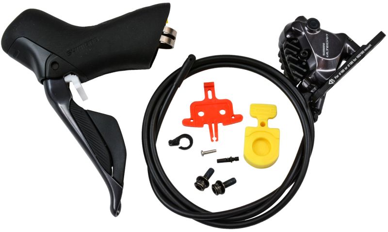 Manetas ergopower izquierdo marca shimano referencia Ultegra R8100 electrónico di2 hidráulicas con mordazas de 12 velocidades