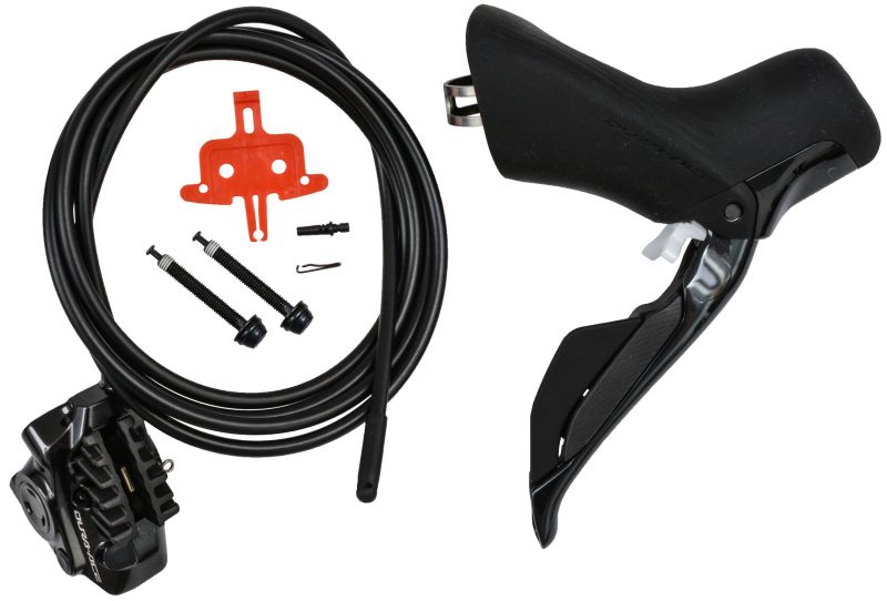 Manetas ergopower Derecha marca shimano referencia Dura ace R9270 electrónico di2 hidráulicas con mordazas de 12 velocidades