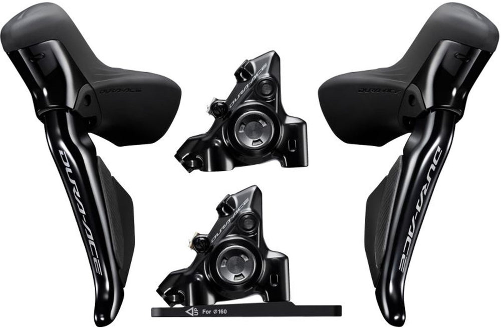 Manetas Ergopower Shimano Dura Ace R9270 Electrónico Disco