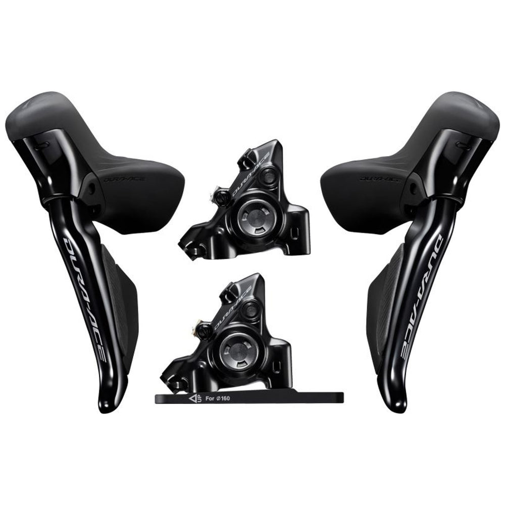 Manetas Ergopower Shimano Dura Ace R9270 Electrónico Disco