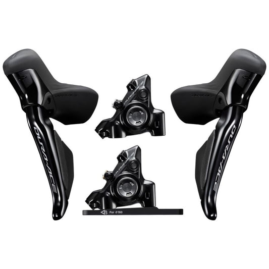 Manetas Ergopower Shimano Dura Ace R9270 Electrónico Disco