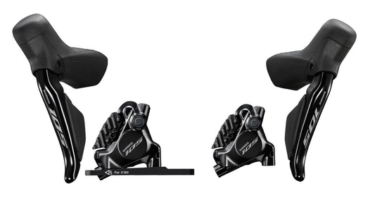 Maneta Ergopower Shimano 105 R7170 Electrónico Disco