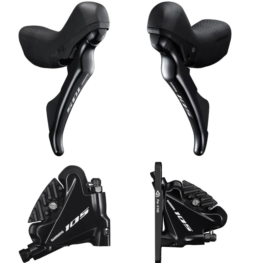 Manetas Ergopower Shimano 105 R7020 Disco