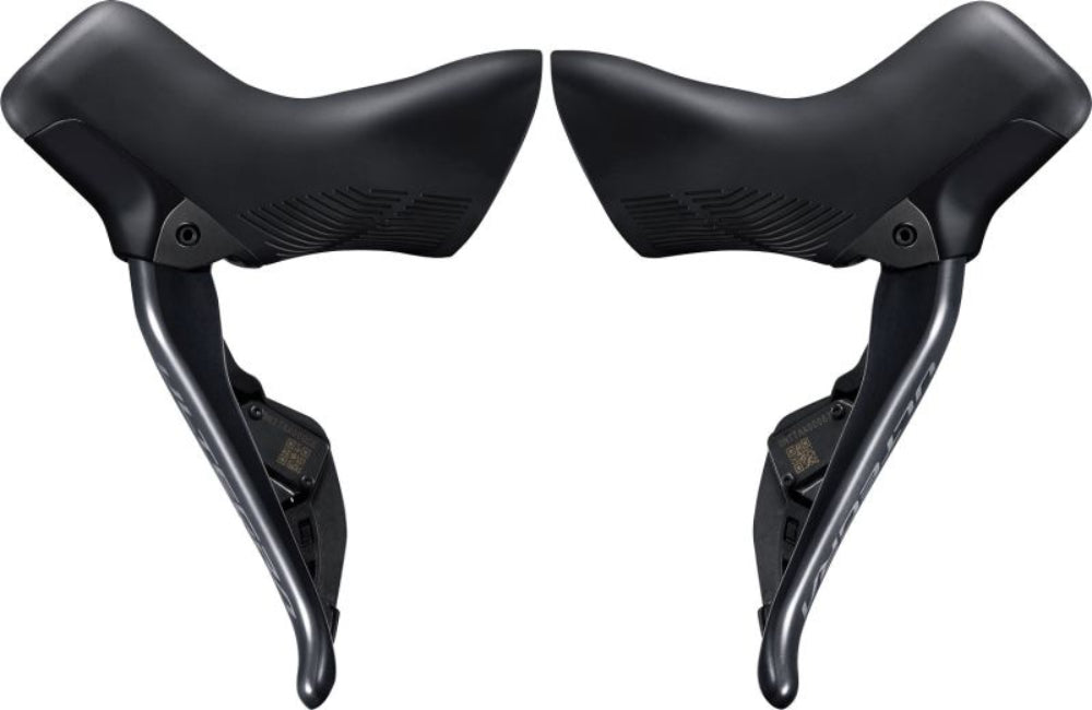 Lateral de las manetas shimano ultegra electrónicas di2 de 12 velocidades referencia r8170