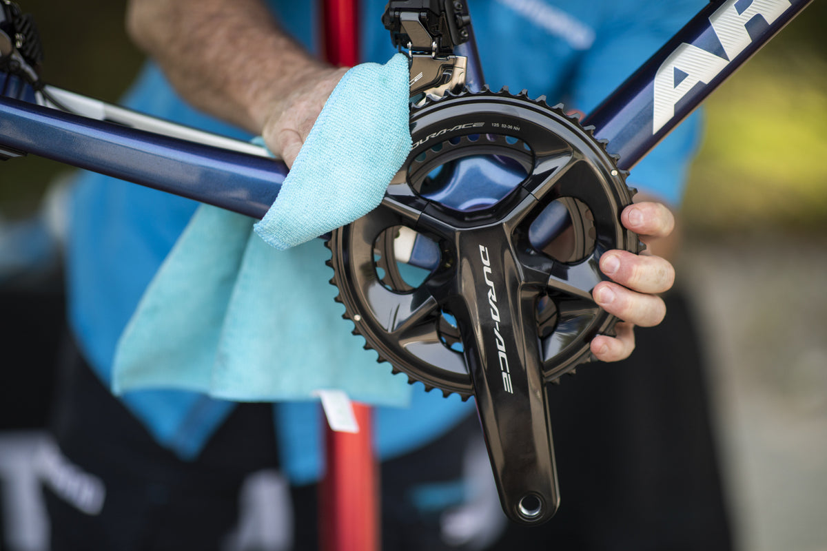 Instalación de un plato Shimano Dura Ace R9200