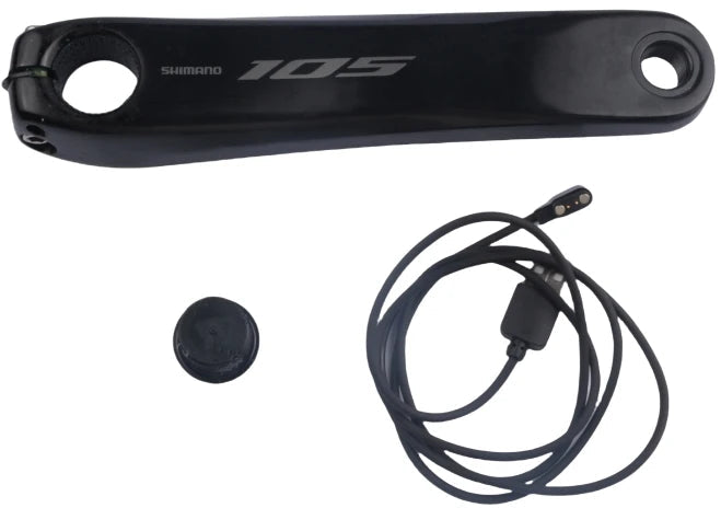 accesorios de Biela de potencia para bicicleta Shimano 105 xcadey referencia R7100 de 12 velocidades electrónico
