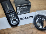 detalle del sensor de potencia xcadey en una biela shimano dura ace r9200 medida 170mm