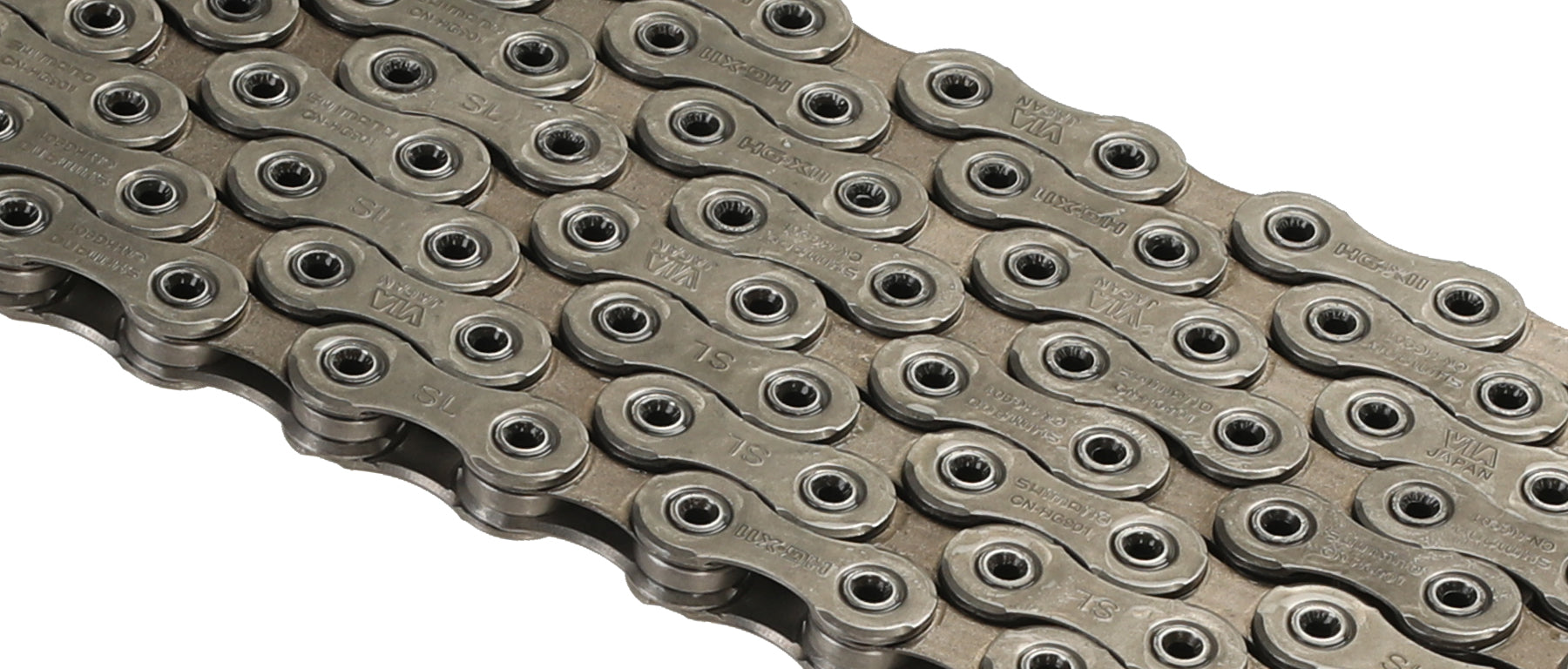 detalle cadena shimano hg601 11 velocidades
