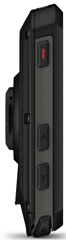 imagen lateral del Ciclocomputador de alto rendimiento Garmin Edge 550 