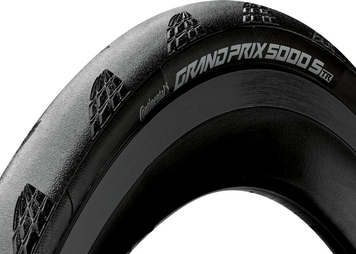 detalle llanta para bicicleta marca continental referencia grand prix 5000 str tubeless