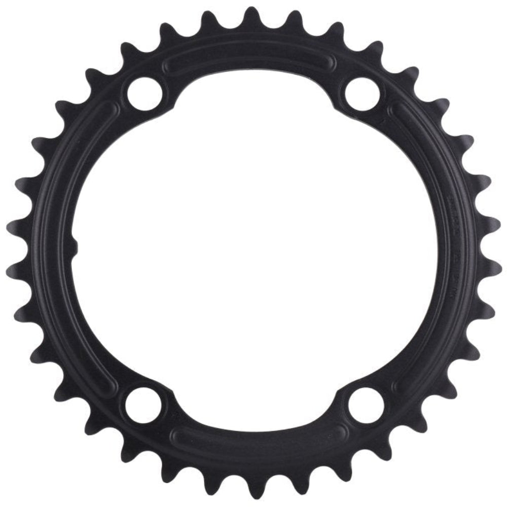 Plato coronilla marca Shimano para grupos de 11 o 12 velocidades 105 Ultegra 52 36 50 34