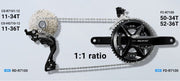 Descarrilador Shimano 105 R7100