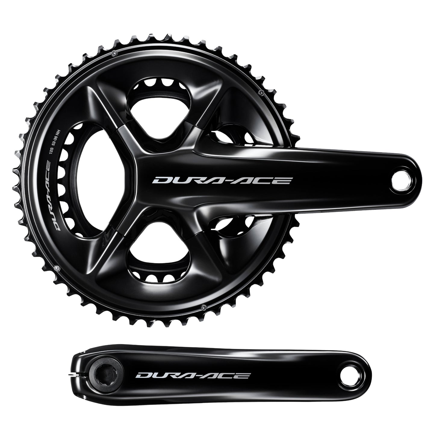 Juego de bielas y coronillas del grupo de 12 velocidades shimano dura ace R9200