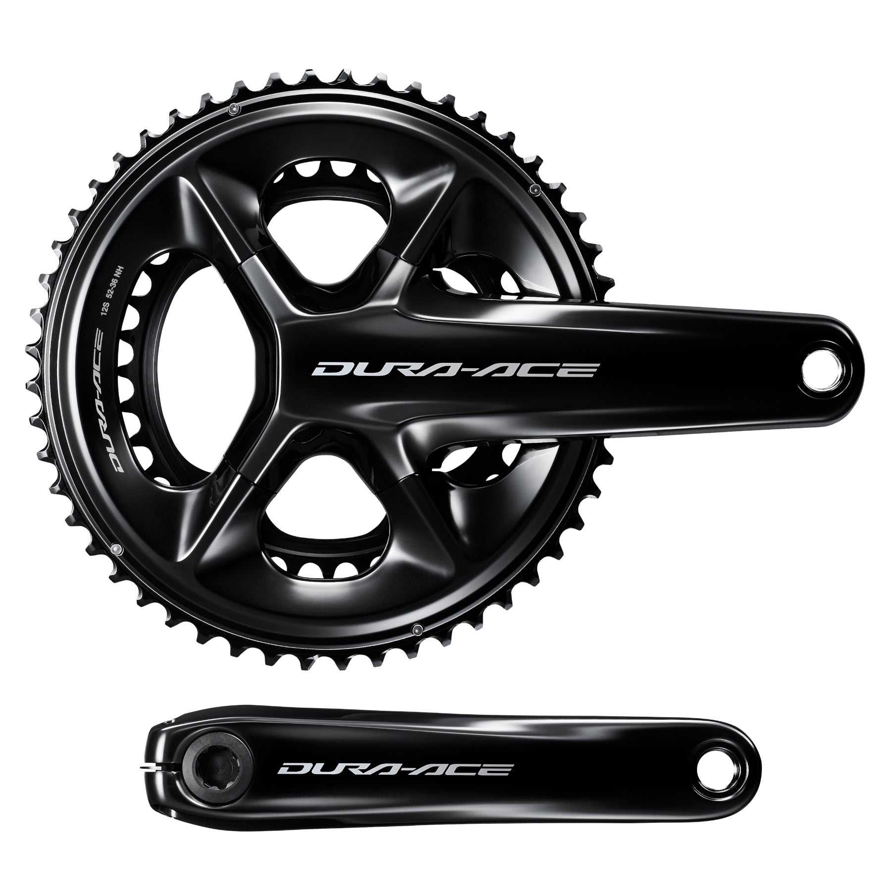 Juego de bielas y coronillas del grupo de 12 velocidades shimano dura ace R9200