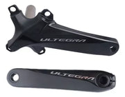 detalle del juego de bielas shimano ultegra r8000 de 11 velocidades