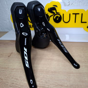 Manetas ergopower marca shimano referencia 105 r7020 mecanicas hidráulicas de 11 velocidades