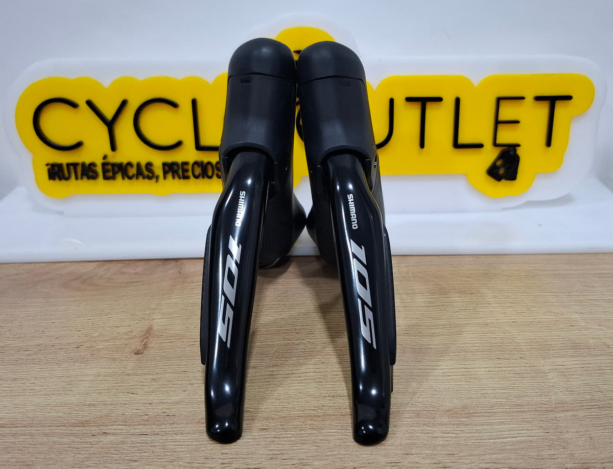Manetas ergopower marca shimano referencia 105 r7170 electronico di2 hidráulicas de 12velocidades