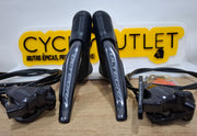 Manetas Ergopower Shimano r8170 hidráulicas y electrónicas de 12 velocidiades