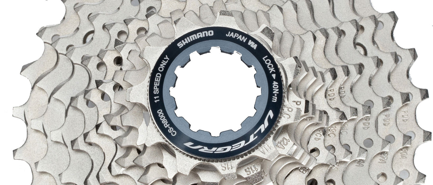 Cassette shimano ultegra r8000 relacion 11-30 a detalle