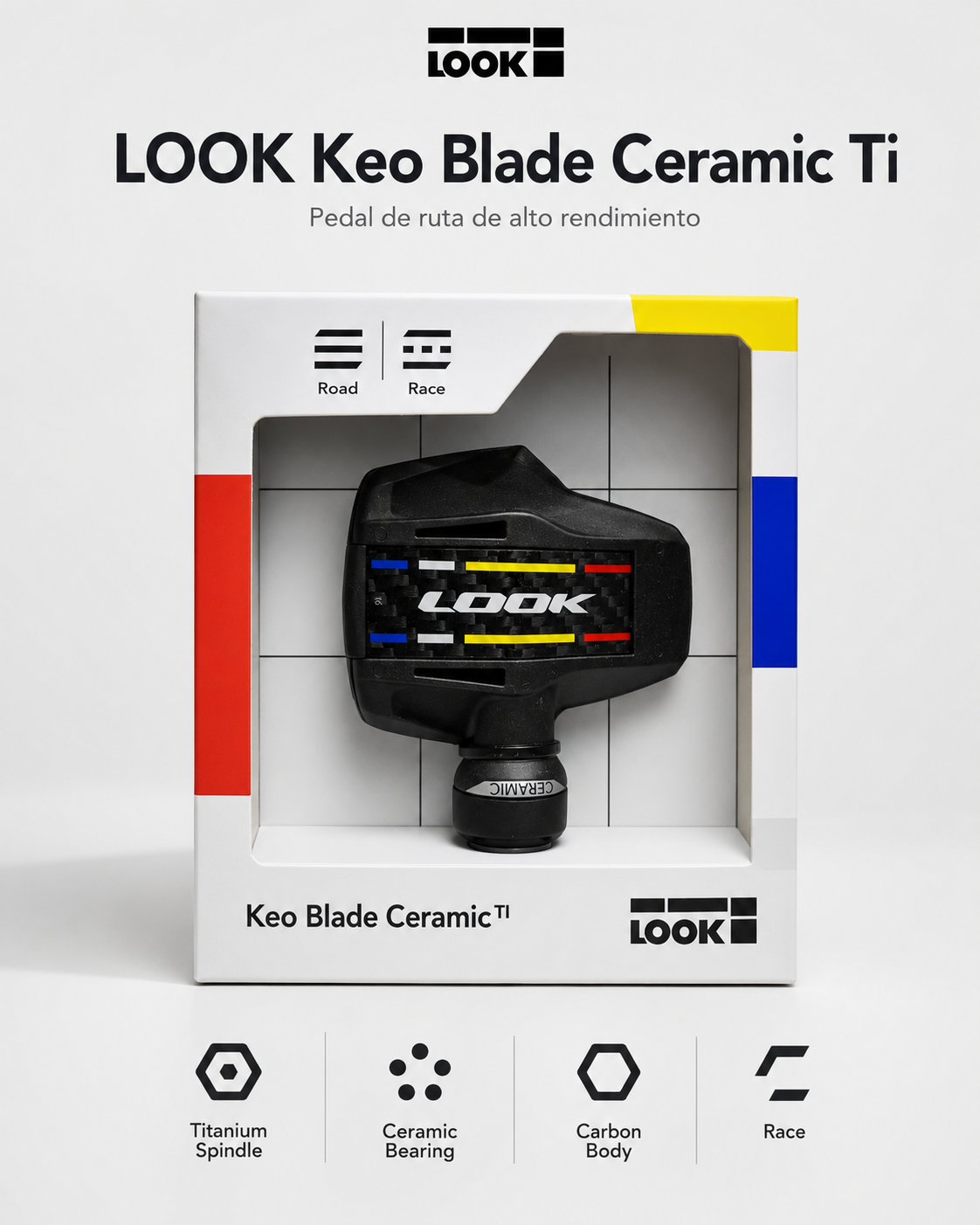 Pedales Look Keo Blade Carbon Ceramic Ti 2026