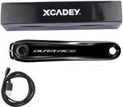Biela de potencia para bicicleta Shimano dura ace xcadey de 12 velocidades electrónico