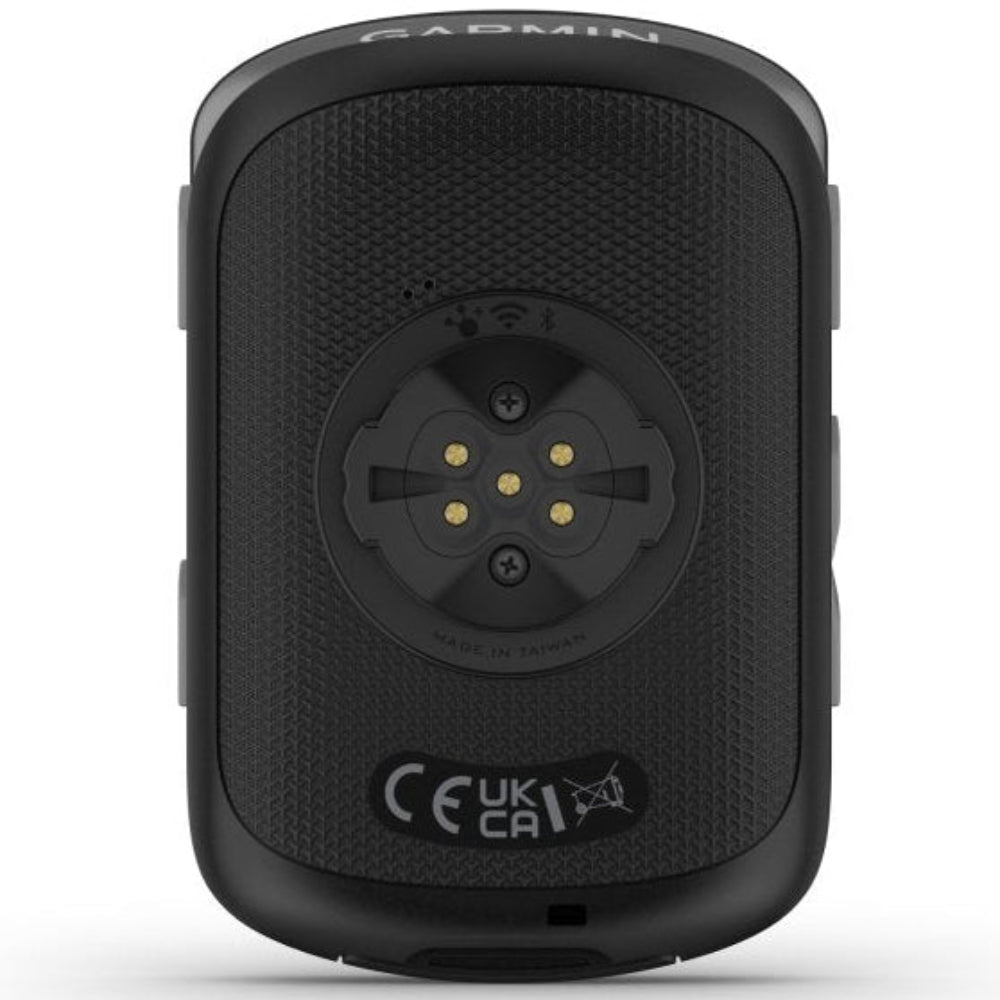 Parte trasera del un ciclocomputador Garmin 540