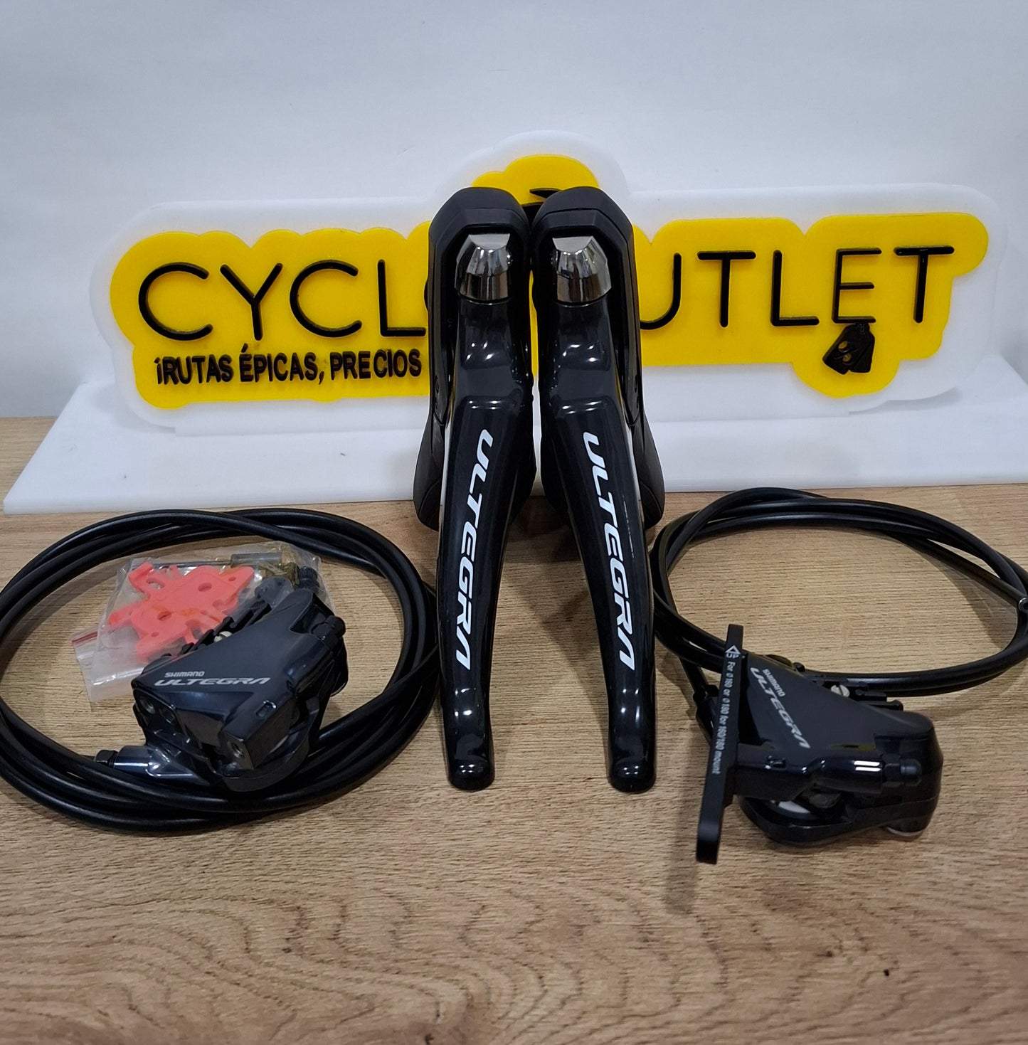 Manetas Ergopower Shimano Ultegra R8020 Disco