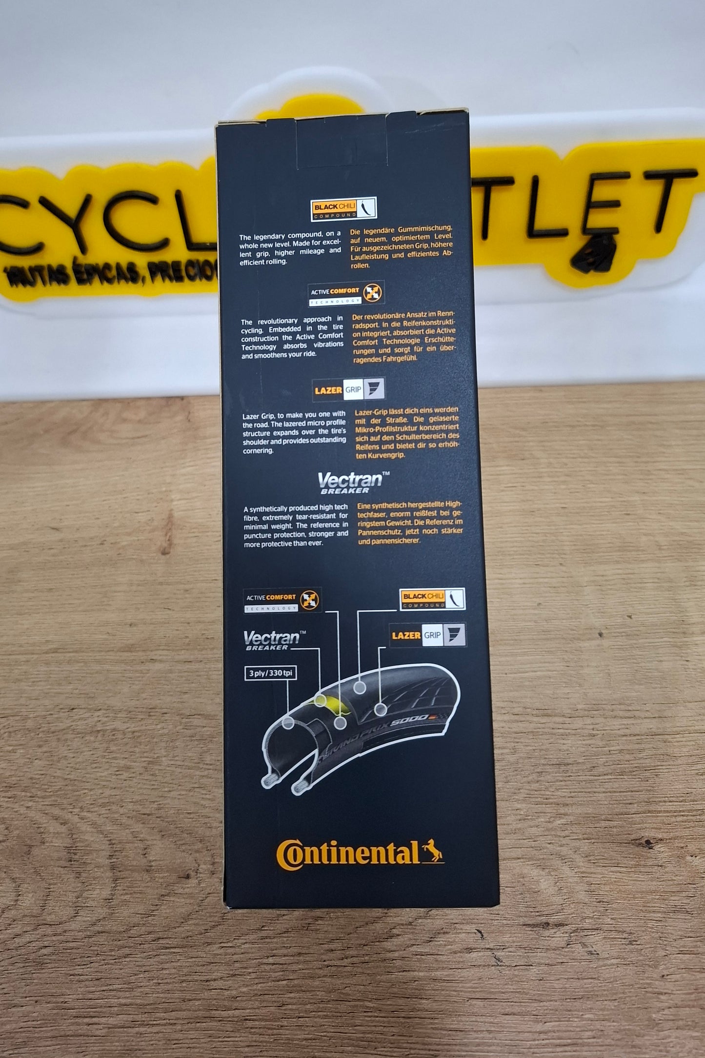 Coraza Continental Grand Prix 5000