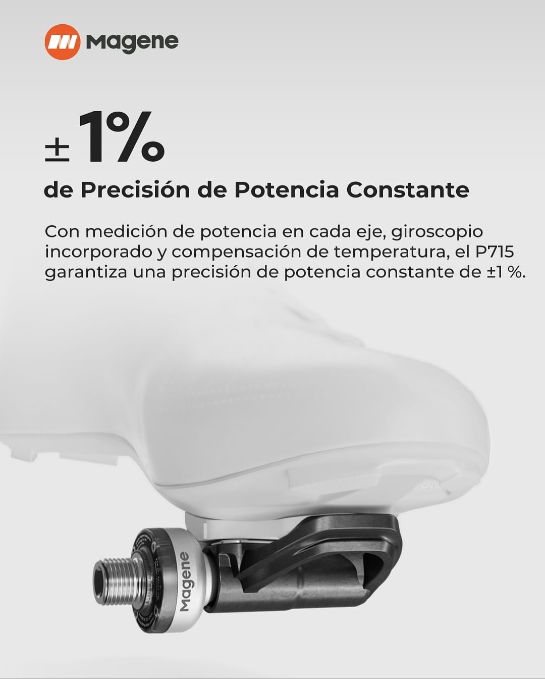 Pedales con Potenciómetro Magene P715