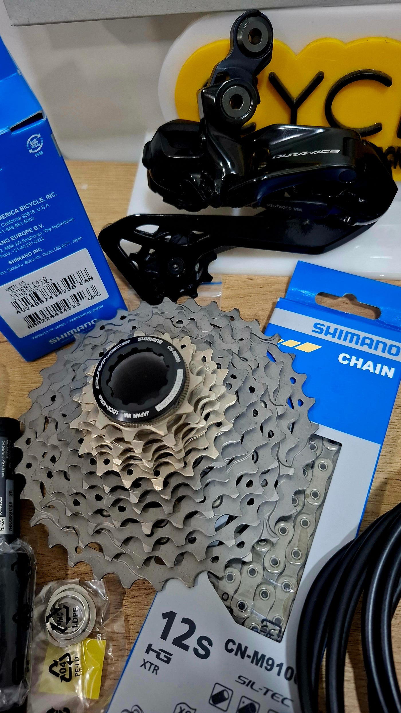 Grupo Shimano Dura Ace R9270 Electrónico Di2 Disco