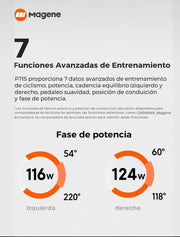 Pedales con Potenciómetro Magene P715