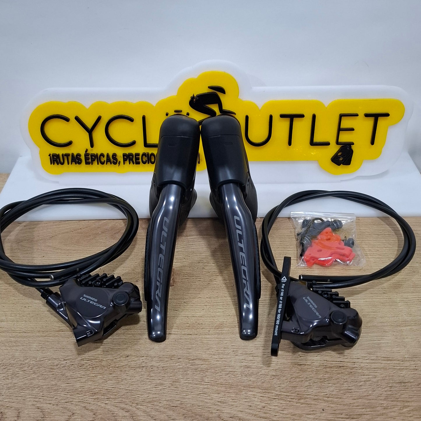 Manetas Ergopower Shimano Ultegra R8170 Electrónico Disco