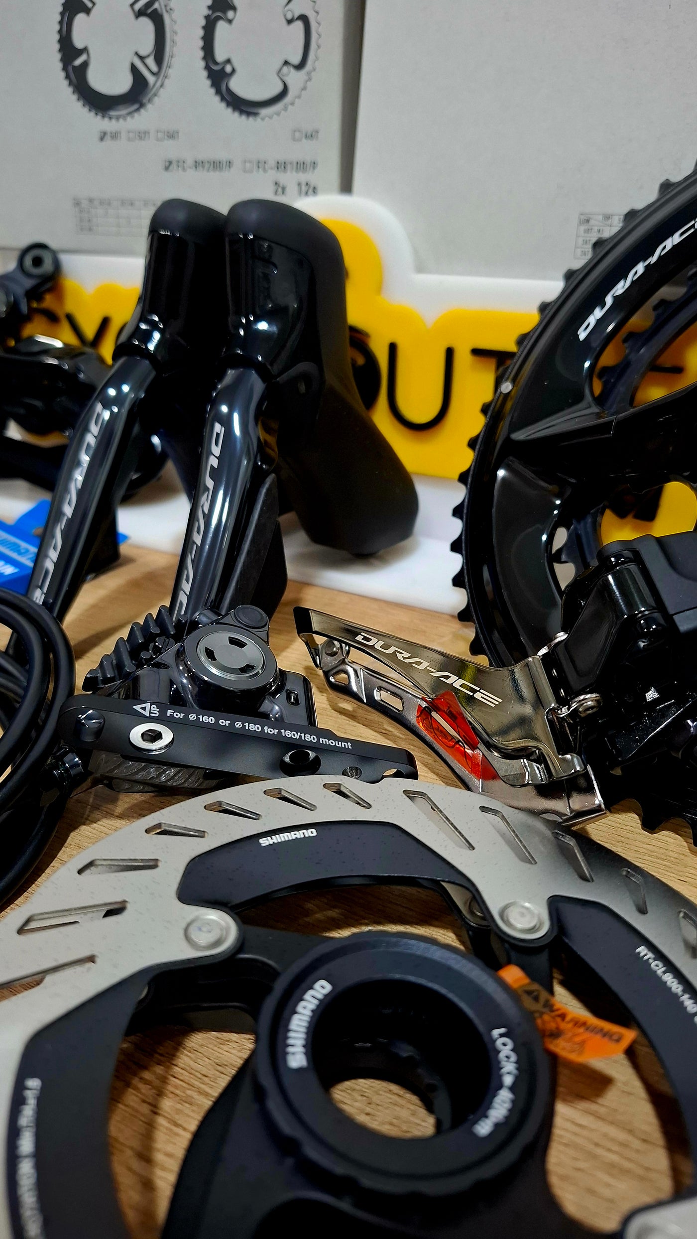 Grupo Shimano Dura Ace R9270 Electrónico Di2 Disco