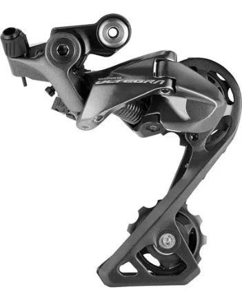 Descarrilador trasero marca Shimano referencia Ultegra R8000 para grupos R8020 mecanico de 11 velocidades gs pata larga