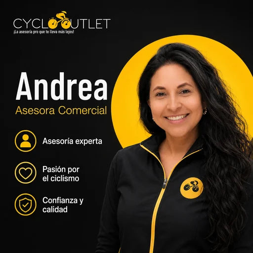 Andrea, asesora CycloOutlet
