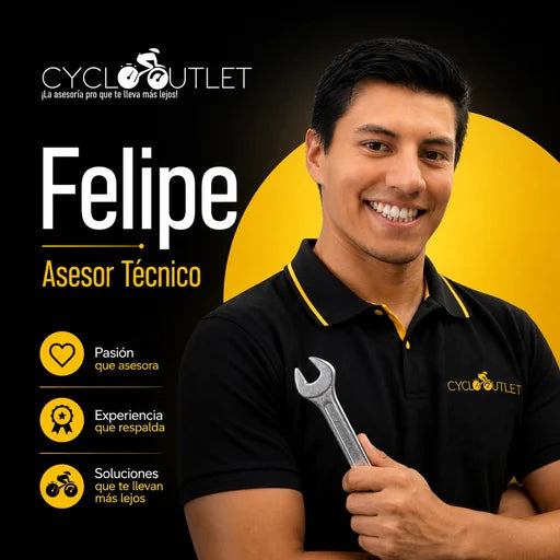 Felipe, asesor técnico CycloOutlet